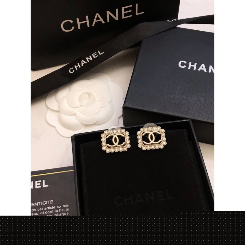 Ch*el earrings